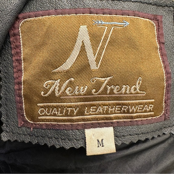 Vintage Punk Leather Moto (men’s med) genuinely hand created and worn - Picture 3 of 16